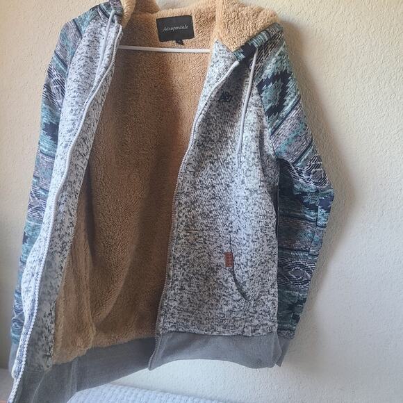 Aeropostale A87 Zip-Up Hooded Sweater Women's M - Picture 4 of 11